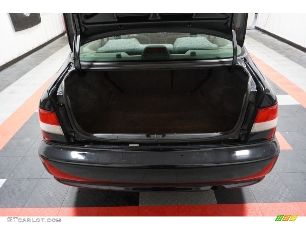 2000 Civic EX Coupe - Flamenco Black Pearl / Dark Gray photo #18