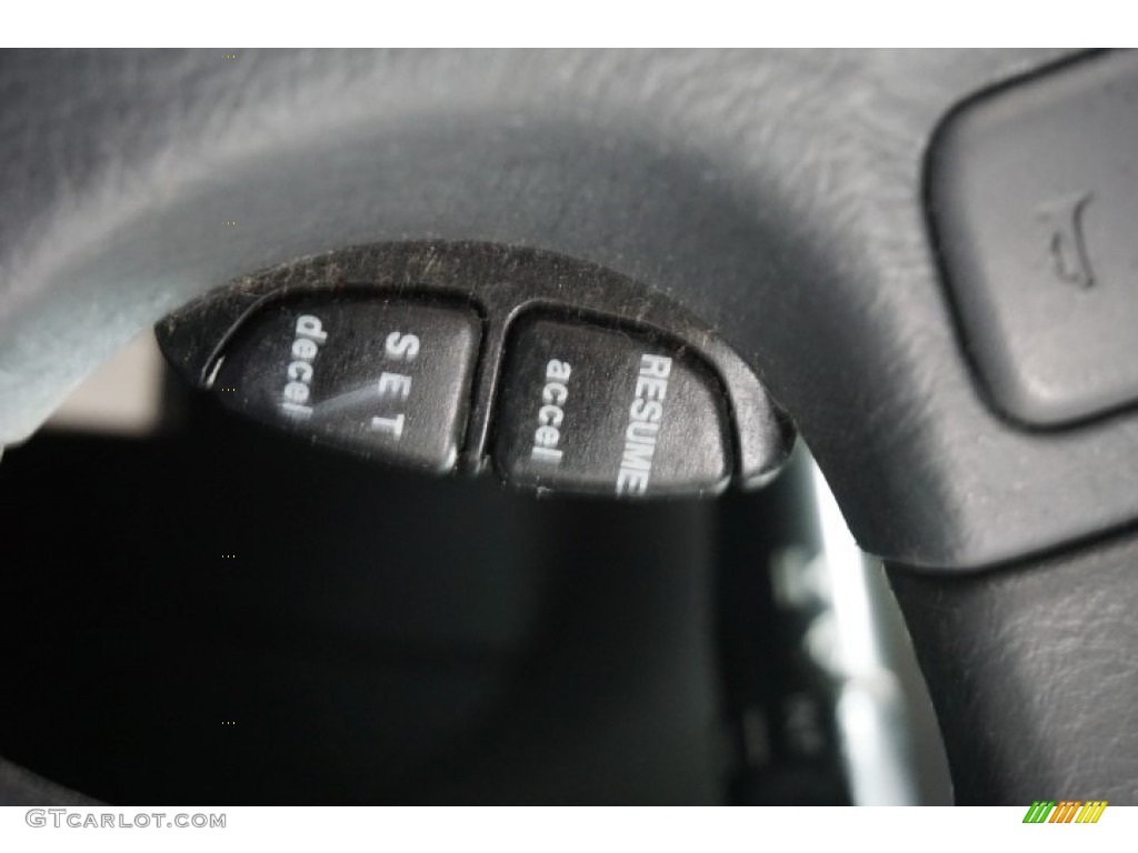 2000 Civic EX Coupe - Flamenco Black Pearl / Dark Gray photo #26