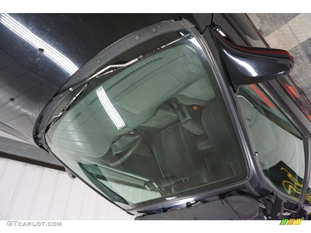 2000 Civic EX Coupe - Flamenco Black Pearl / Dark Gray photo #76