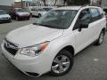 2016 Crystal White Pearl Subaru Forester 2.5i  photo #2