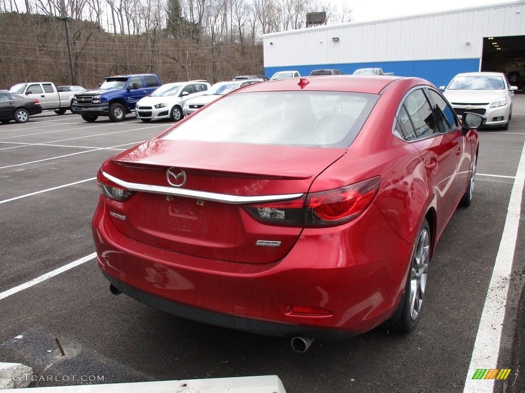 2014 MAZDA6 Grand Touring - Soul Red Mica / Black photo #3