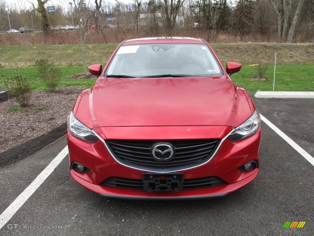 2014 MAZDA6 Grand Touring - Soul Red Mica / Black photo #5