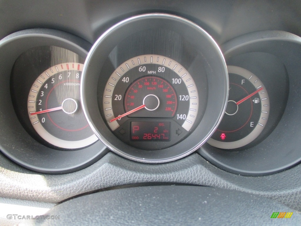 2013 Forte EX - Ebony Black / Black photo #13