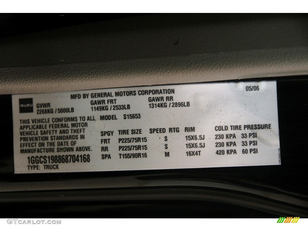 2006 i-Series Truck i-280 LS Extended Cab - Onyx Black / Medium Pewter photo #16
