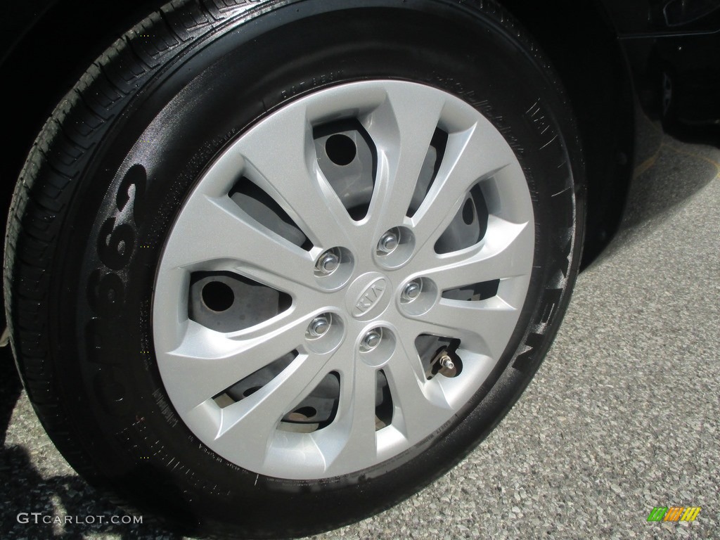 2013 Forte EX - Ebony Black / Black photo #33