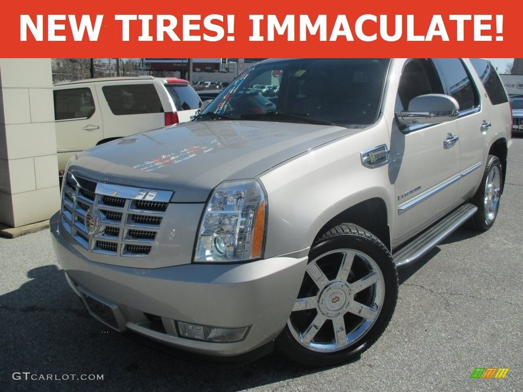 2009 Escalade Hybrid AWD - Quicksilver / Ebony/Ebony photo #1