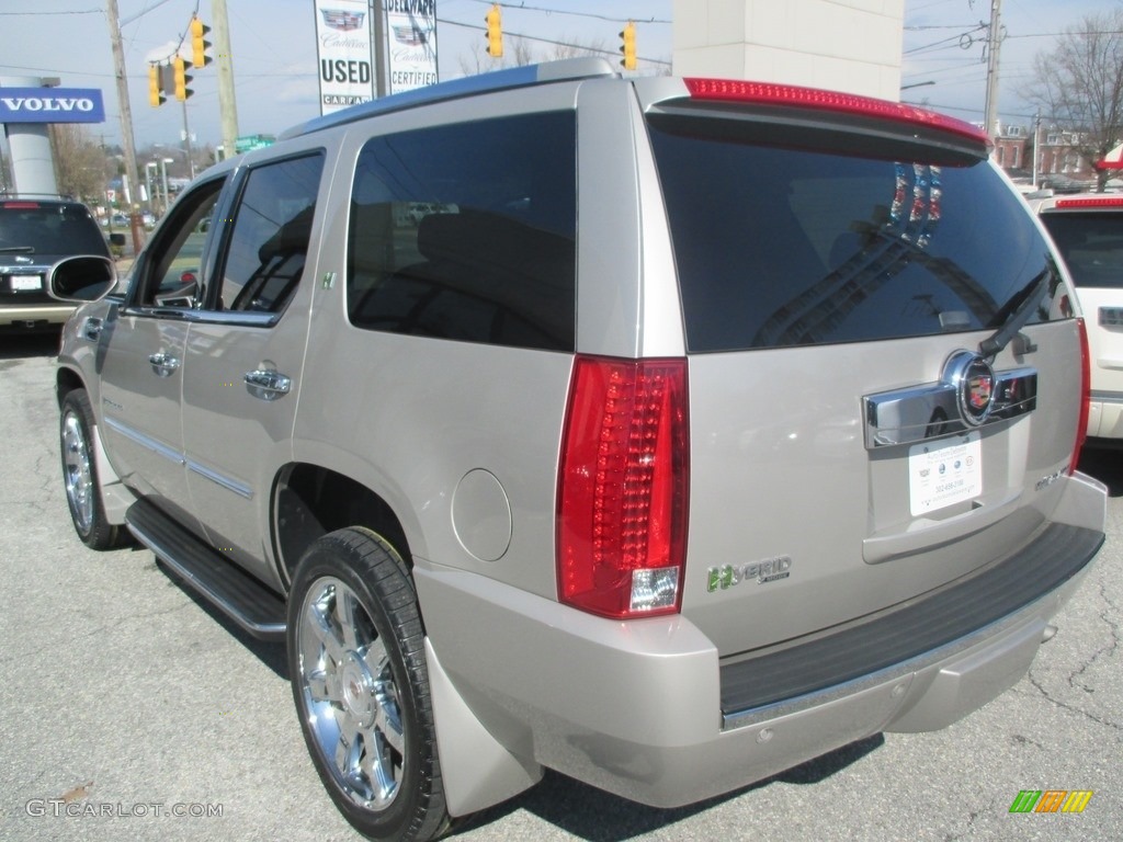 2009 Escalade Hybrid AWD - Quicksilver / Ebony/Ebony photo #4