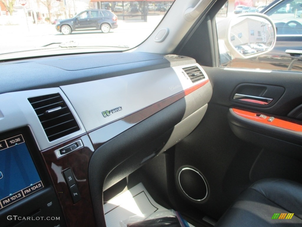 2009 Escalade Hybrid AWD - Quicksilver / Ebony/Ebony photo #17