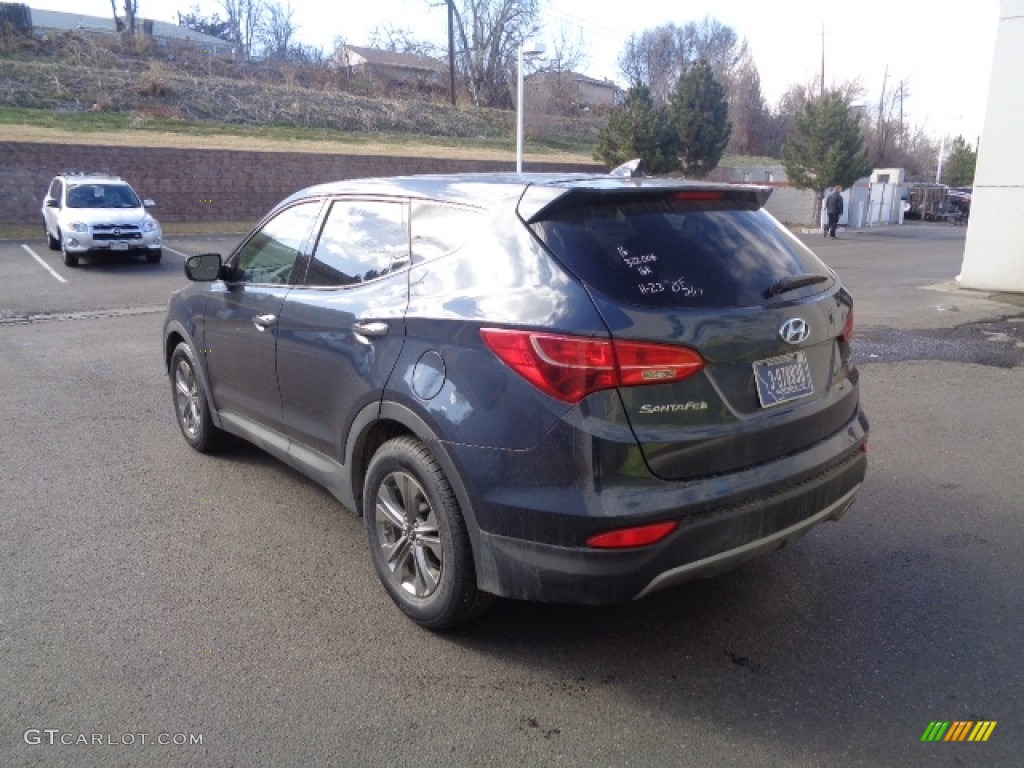 2016 Santa Fe Sport AWD - Marlin Blue / Beige photo #6