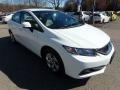 Taffeta White - Civic LX Sedan Photo No. 7