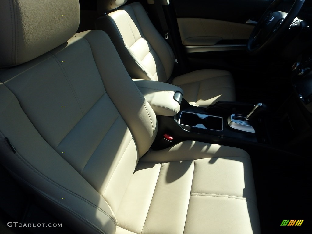 2013 Crosstour EX-L V-6 4WD - Mountain Air Metallic / Ivory photo #11