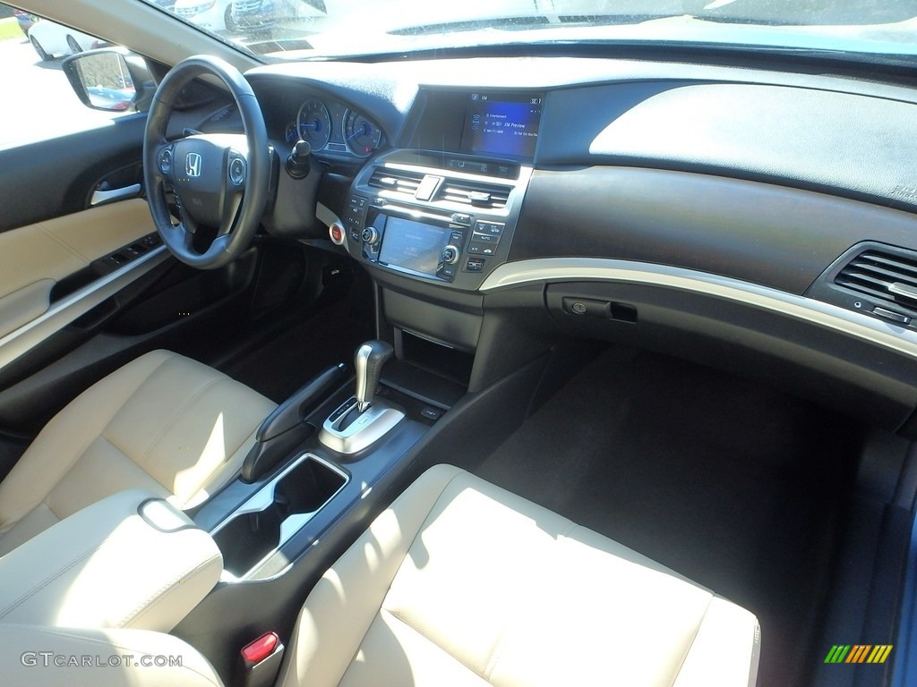 2013 Crosstour EX-L V-6 4WD - Mountain Air Metallic / Ivory photo #12