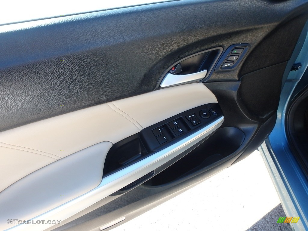 2013 Crosstour EX-L V-6 4WD - Mountain Air Metallic / Ivory photo #19