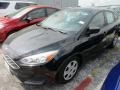 2016 Shadow Black Ford Focus S Sedan  photo #2