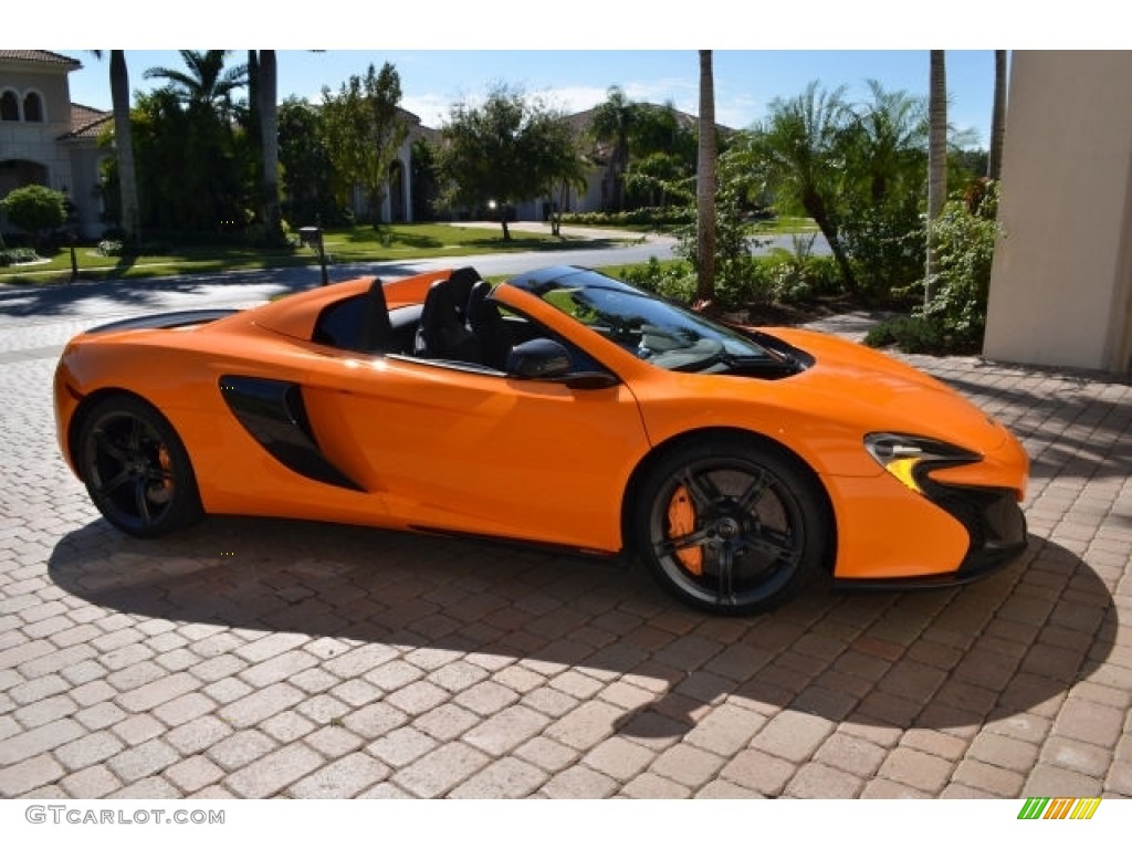 McLaren Orange 2015 McLaren 650S Spyder Exterior Photo #111632582