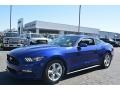 2016 Deep Impact Blue Metallic Ford Mustang V6 Coupe  photo #3
