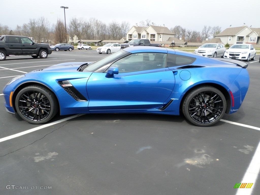 Laguna Blue Metallic 2016 Chevrolet Corvette Z06 Coupe Exterior Photo #111637313