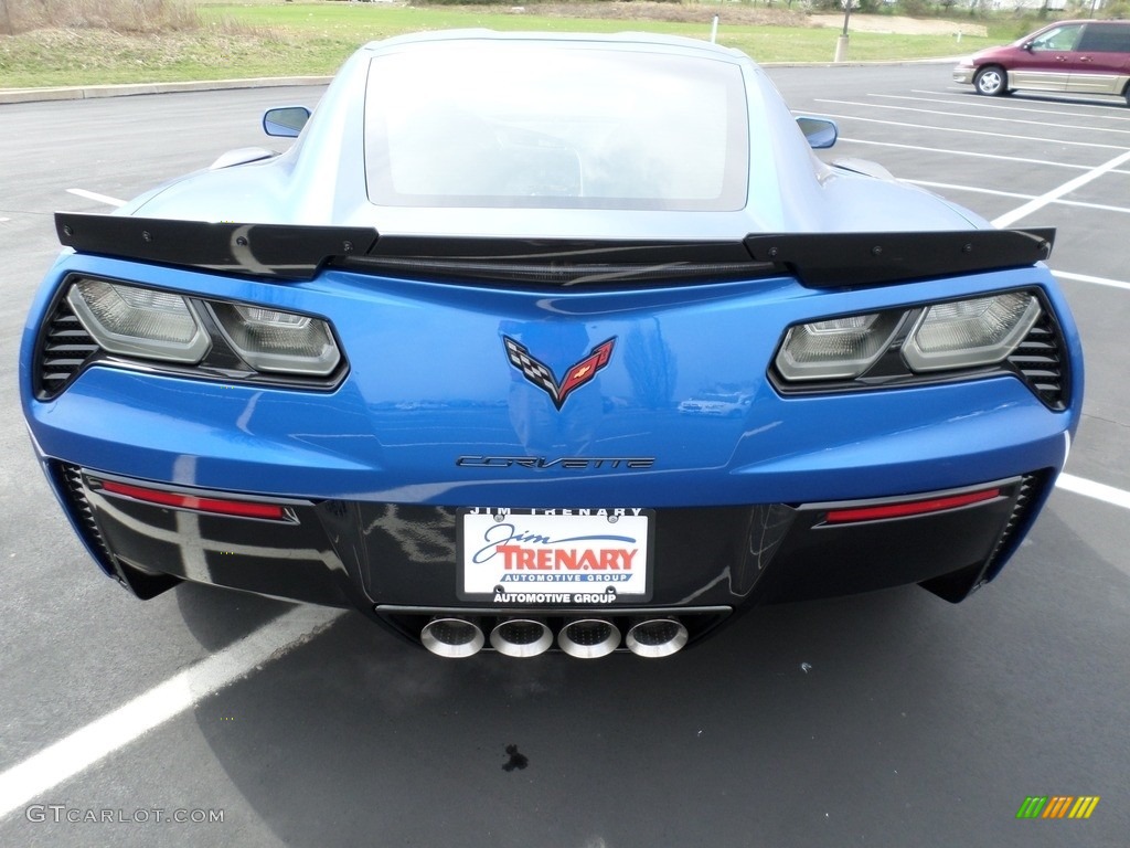 2016 Corvette Z06 Coupe - Laguna Blue Metallic / Jet Black photo #4