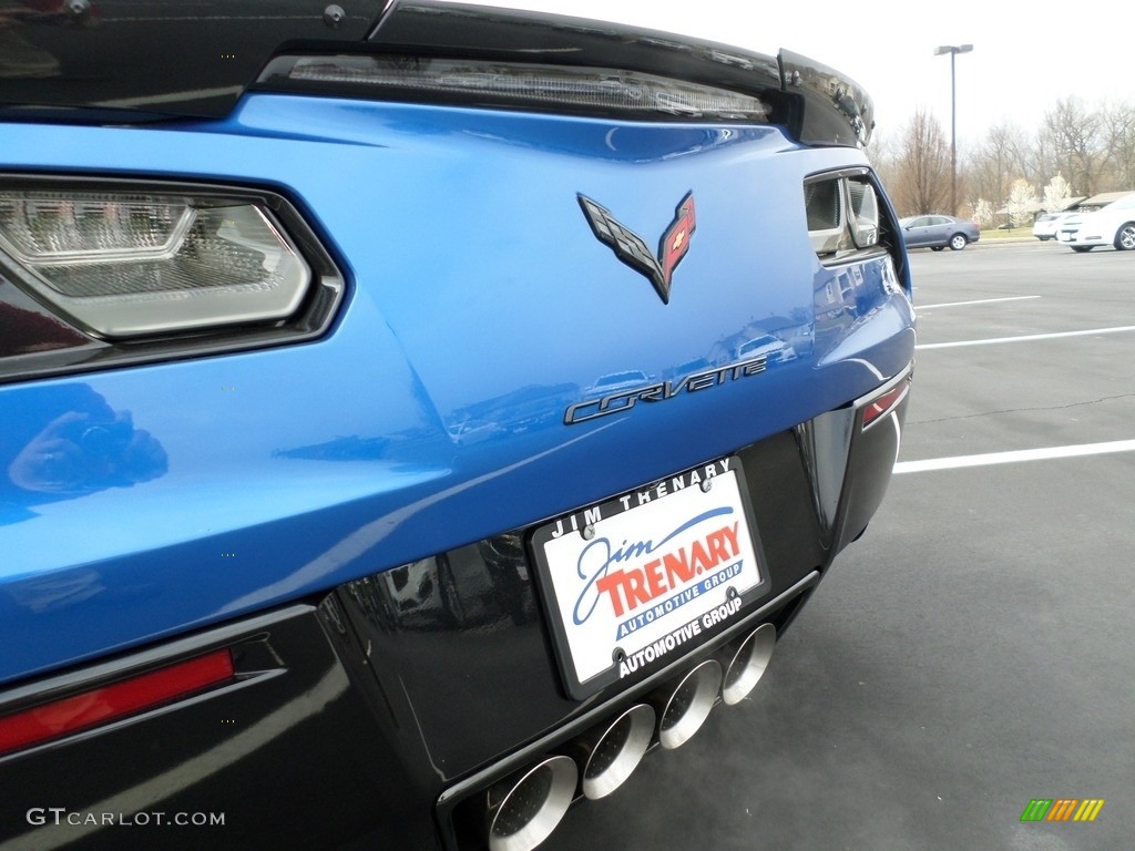 2016 Corvette Z06 Coupe - Laguna Blue Metallic / Jet Black photo #17