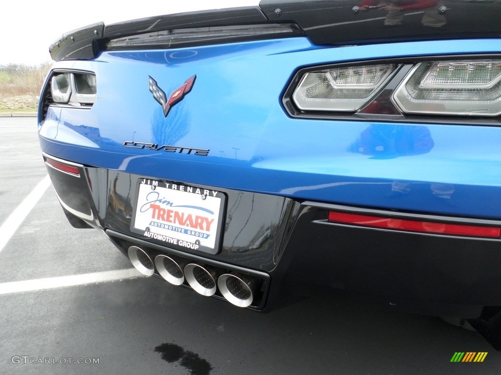 2016 Corvette Z06 Coupe - Laguna Blue Metallic / Jet Black photo #18