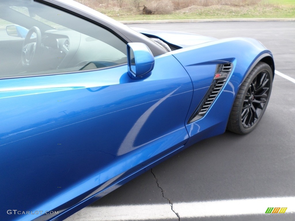 2016 Corvette Z06 Coupe - Laguna Blue Metallic / Jet Black photo #20