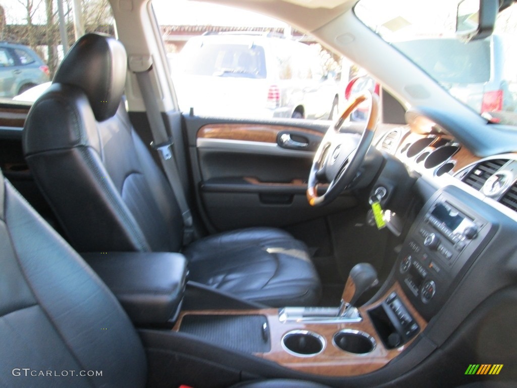 2009 Enclave CXL AWD - Dark Crimson Metallic / Ebony Black/Ebony photo #15