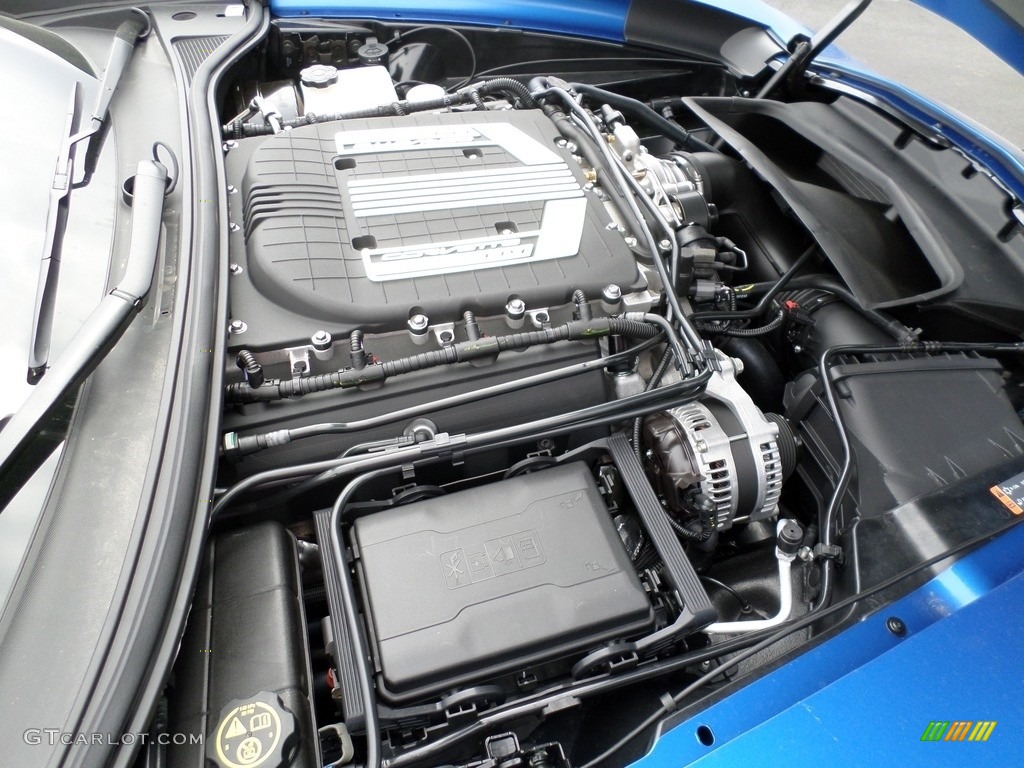2016 Corvette Z06 Coupe - Laguna Blue Metallic / Jet Black photo #26