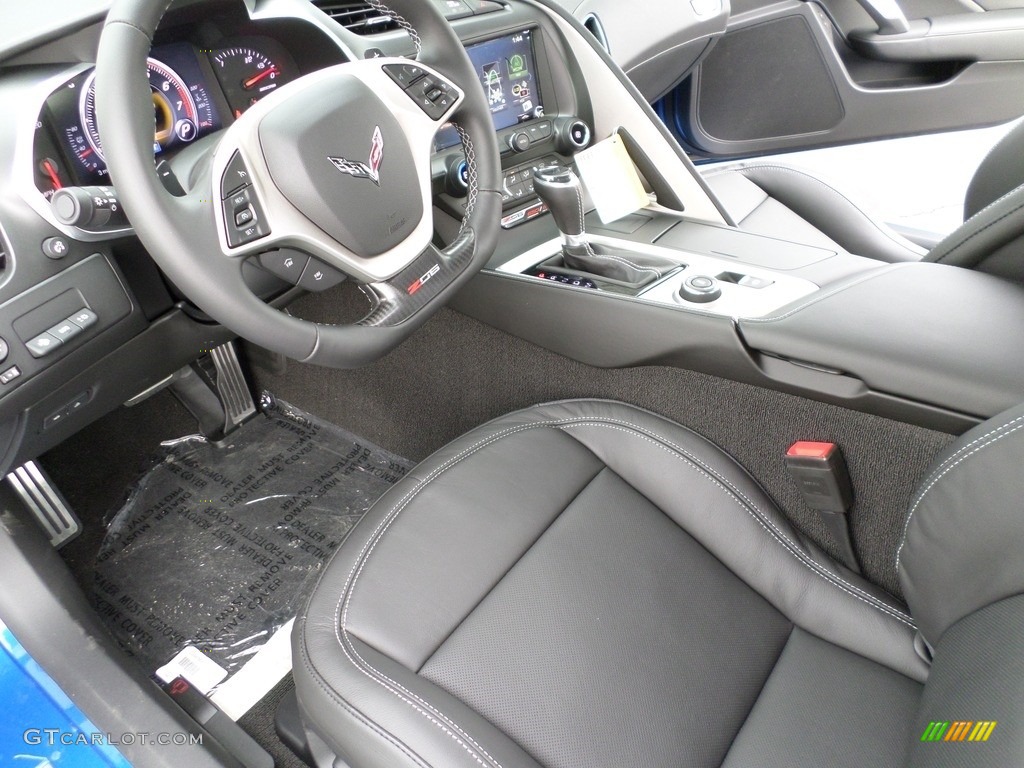 2016 Corvette Z06 Coupe - Laguna Blue Metallic / Jet Black photo #32
