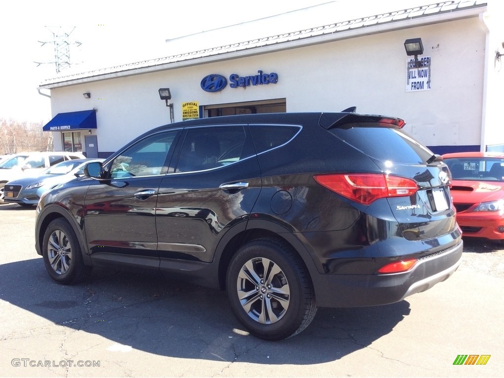 2014 Santa Fe Sport AWD - Twilight Black / Gray photo #6