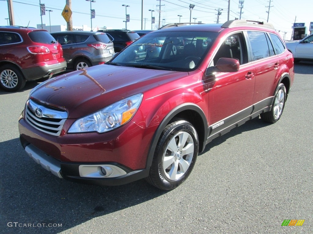Ruby Red Pearl 2012 Subaru Outback 3.6R Limited Exterior Photo #111639728