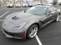 Shark Gray Metallic 2016 Chevrolet Corvette Stingray Coupe Exterior