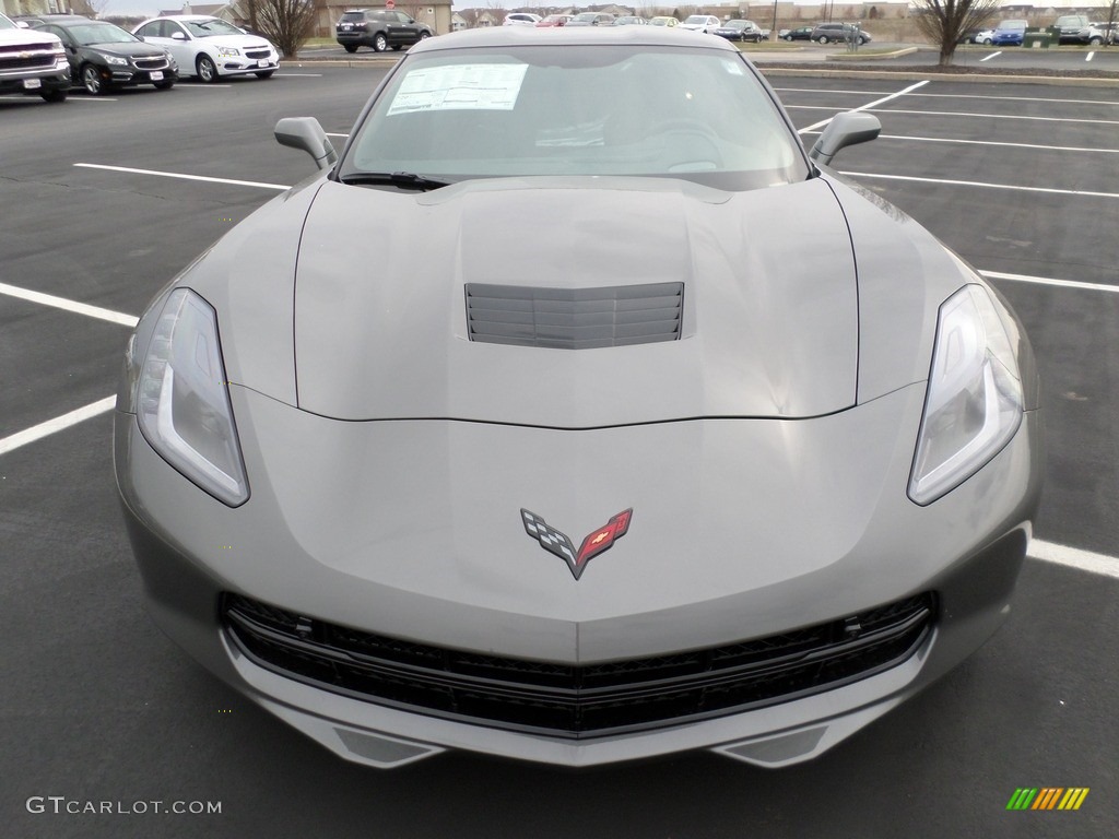 Shark Gray Metallic 2016 Chevrolet Corvette Stingray Coupe Exterior Photo #111639845