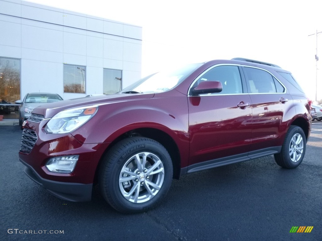 2016 Equinox LT AWD - Siren Red Tintcoat / Jet Black photo #1