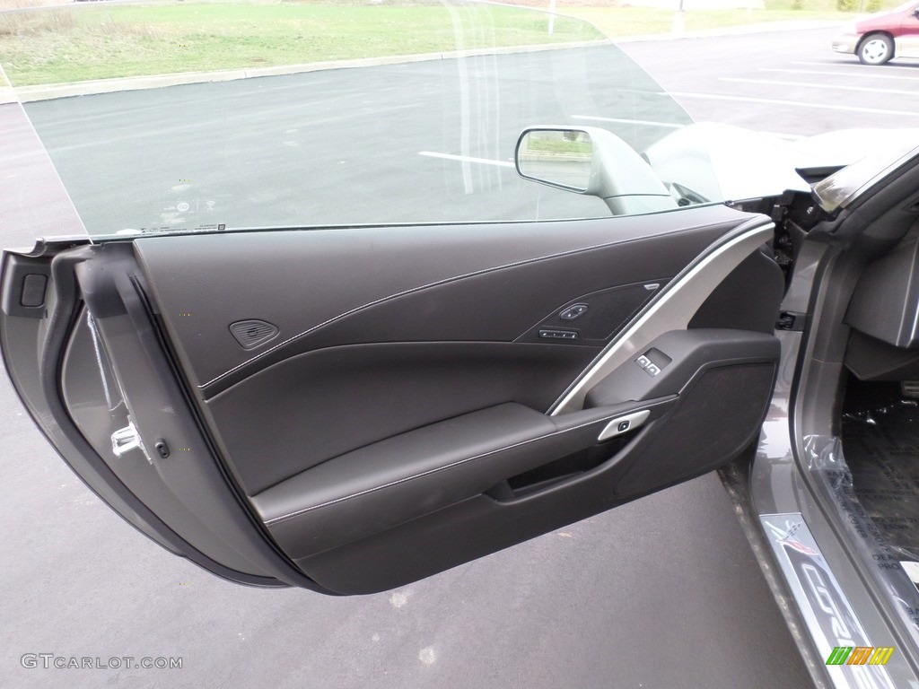 2016 Chevrolet Corvette Stingray Coupe Jet Black Door Panel Photo #111640355