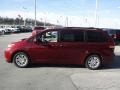 2012 Salsa Red Pearl Toyota Sienna XLE  photo #6