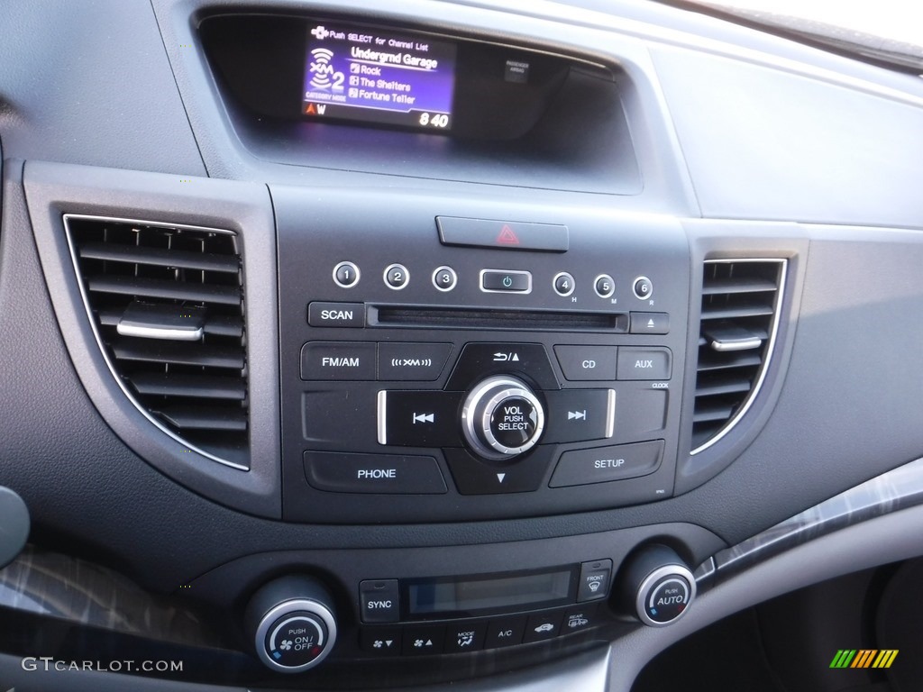 2014 CR-V EX-L AWD - Alabaster Silver Metallic / Gray photo #16