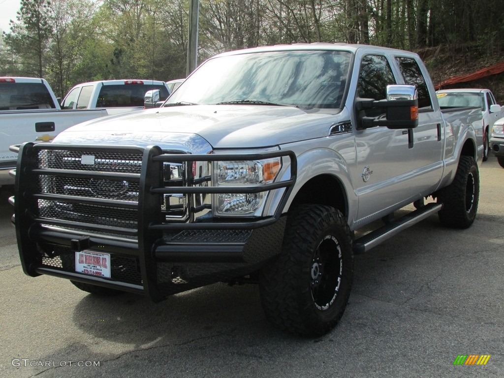 Ingot Silver Metallic Ford F Super Duty Xlt Crew Cab X Photo Gtcarlot