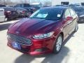 2016 Ruby Red Metallic Ford Fusion SE  photo #7
