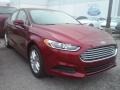 2016 Ruby Red Metallic Ford Fusion SE  photo #25
