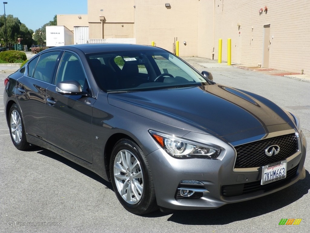 2015 Q50 3.7 - Graphite Shadow / Graphite photo #1