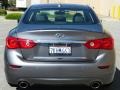 2015 Graphite Shadow Infiniti Q50 3.7  photo #12