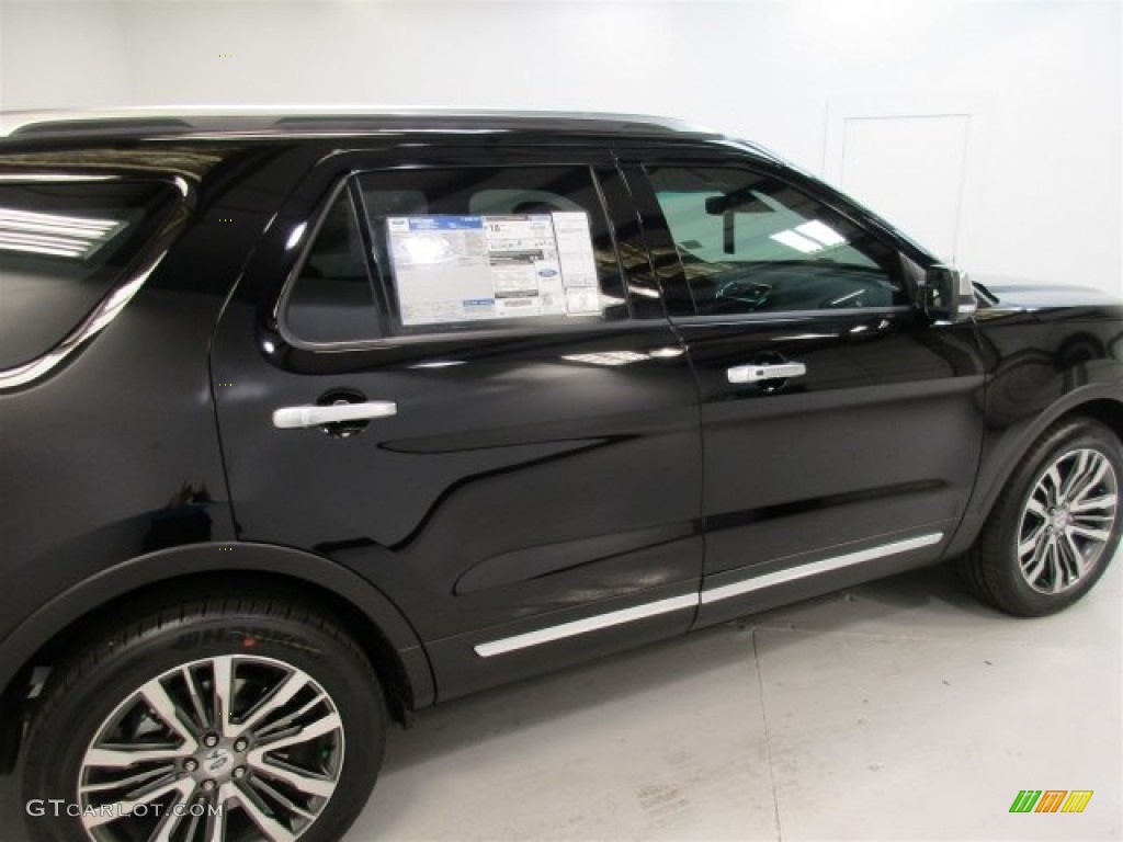 2016 Explorer Platinum 4WD - Shadow Black / Platinum Medium Soft Ceramic Nirvana Leather photo #11