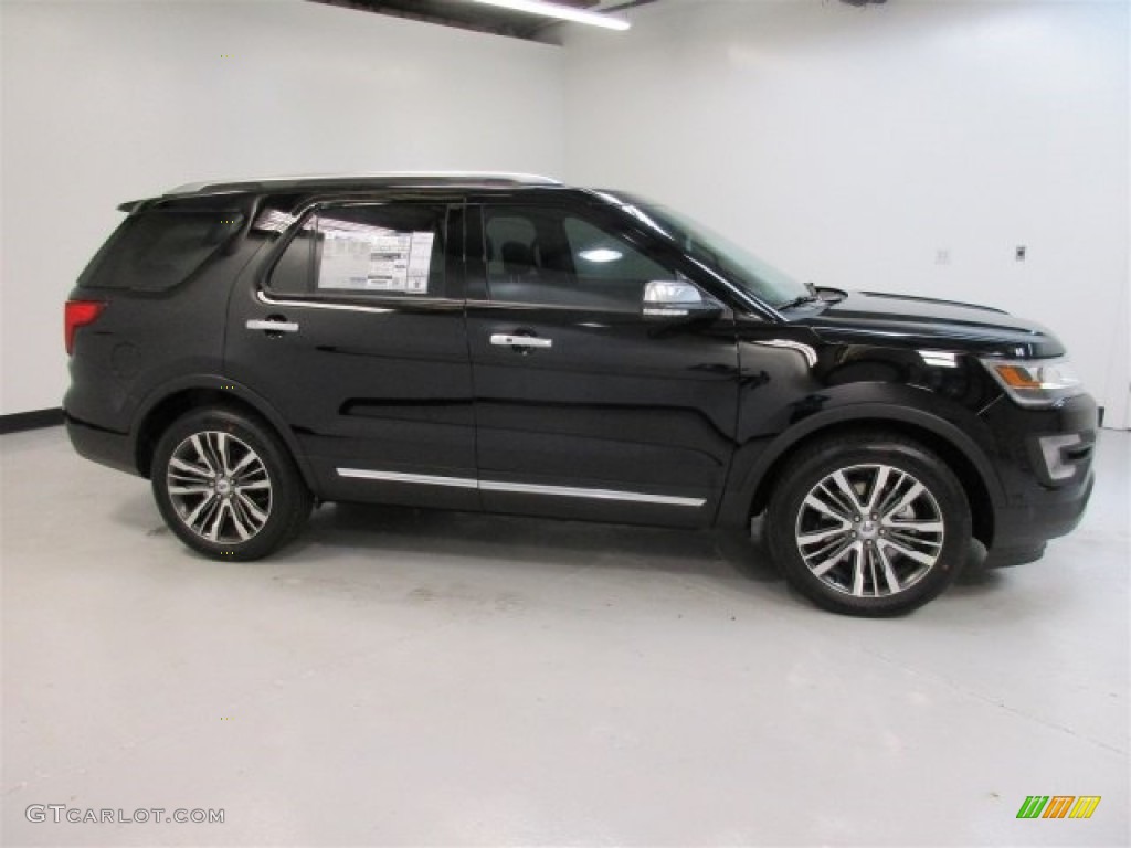 2016 Explorer Platinum 4WD - Shadow Black / Platinum Medium Soft Ceramic Nirvana Leather photo #12