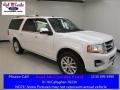 2016 White Platinum Metallic Tricoat Ford Expedition EL Limited  photo #1