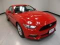 2016 Race Red Ford Mustang V6 Coupe  photo #2