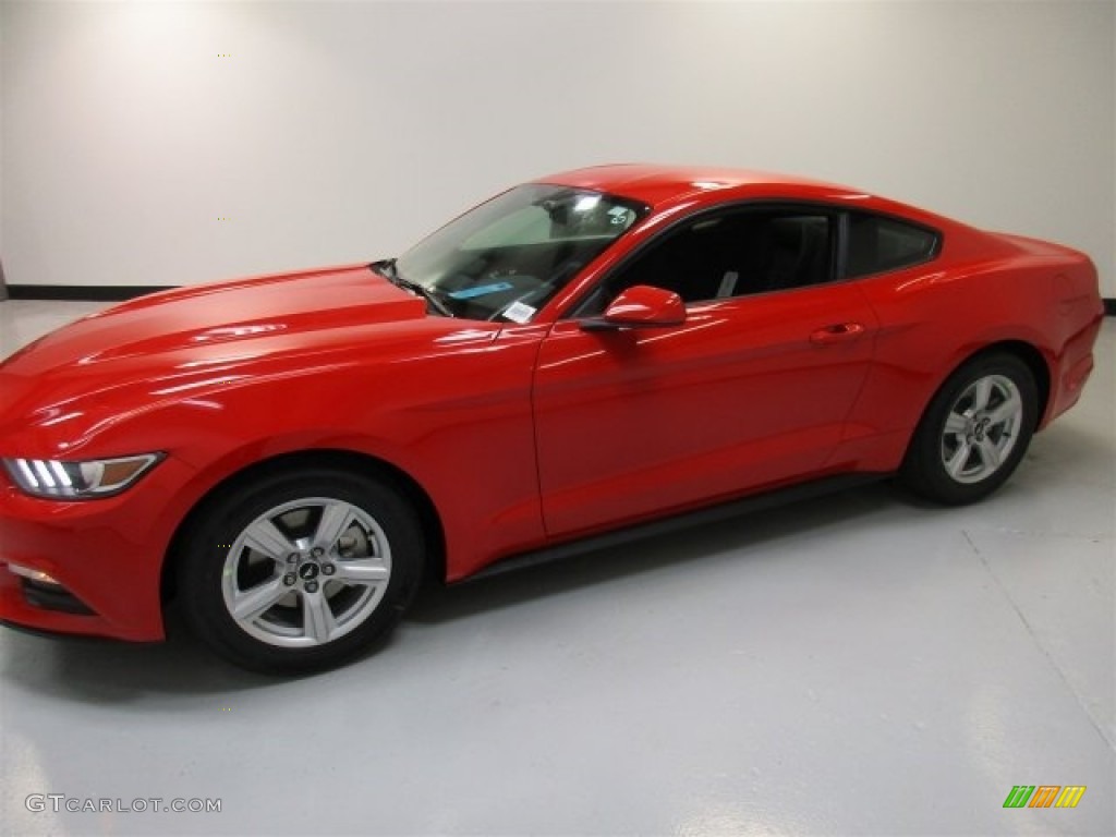 2016 Mustang V6 Coupe - Race Red / Ebony photo #5