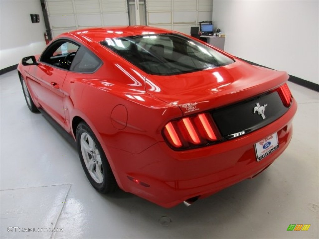 2016 Mustang V6 Coupe - Race Red / Ebony photo #8