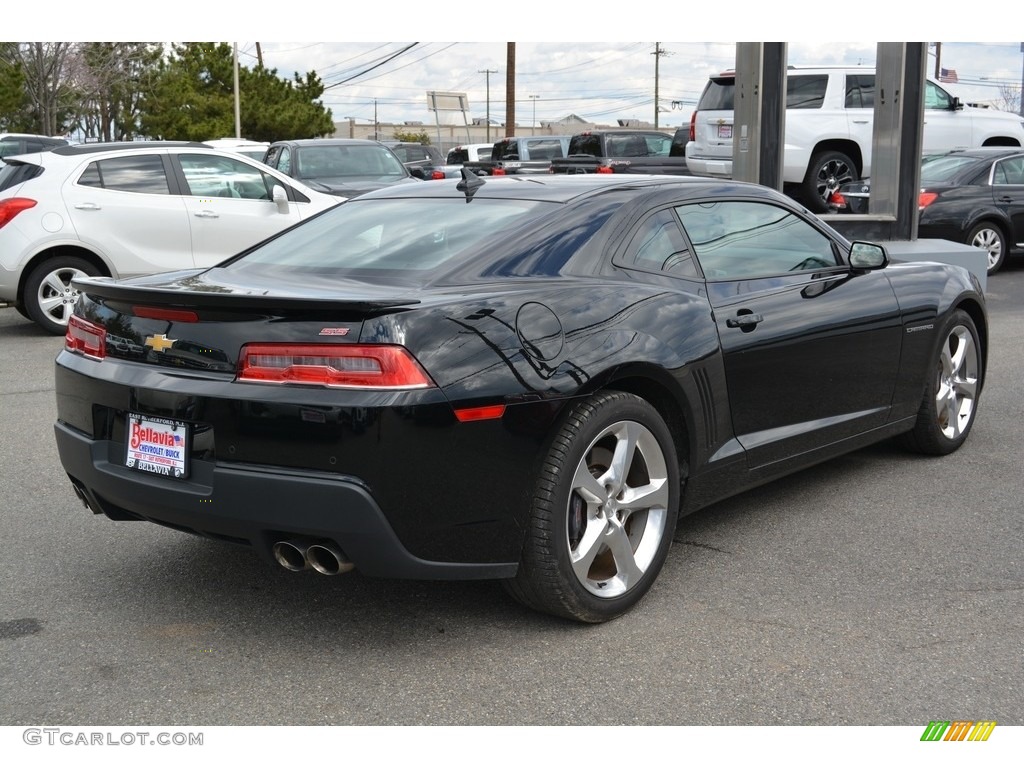 2014 Camaro SS Coupe - Black / Black photo #4