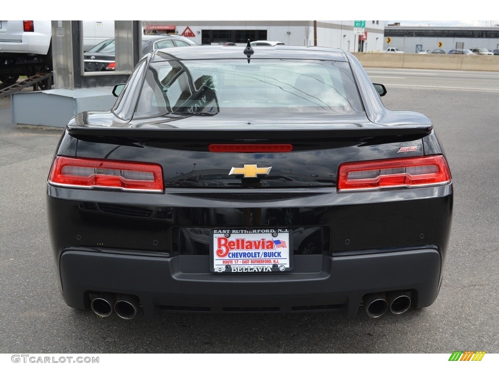 2014 Camaro SS Coupe - Black / Black photo #5