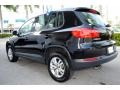 Deep Black Metallic - Tiguan S Photo No. 7